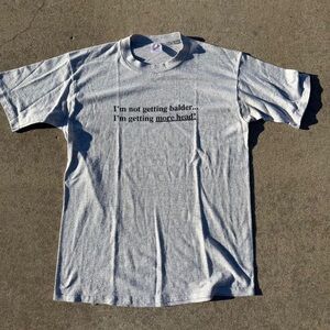 Knix Light Gray Men's Tee with Bold Text